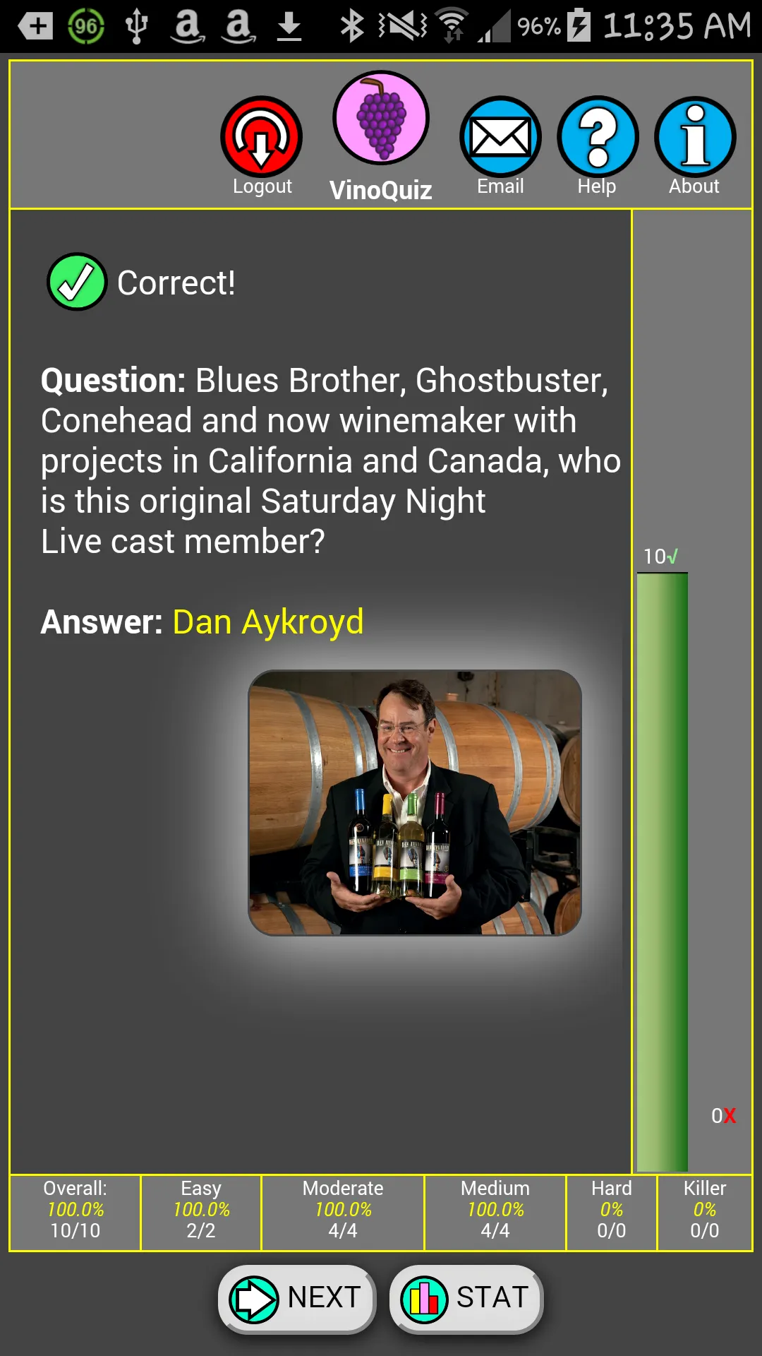 VinoQuiz | Indus Appstore | Screenshot