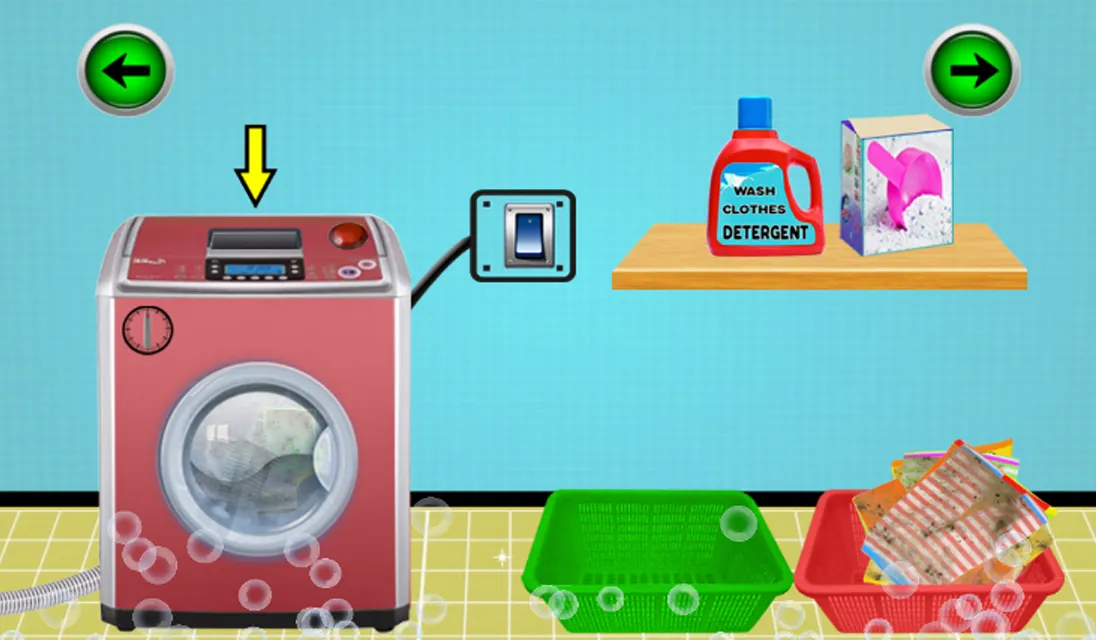 Little Wash Laundry Cloth | Indus Appstore | Screenshot