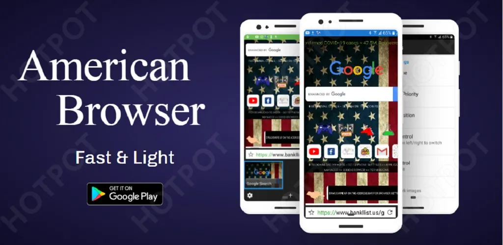 American Browser | Indus Appstore | Screenshot