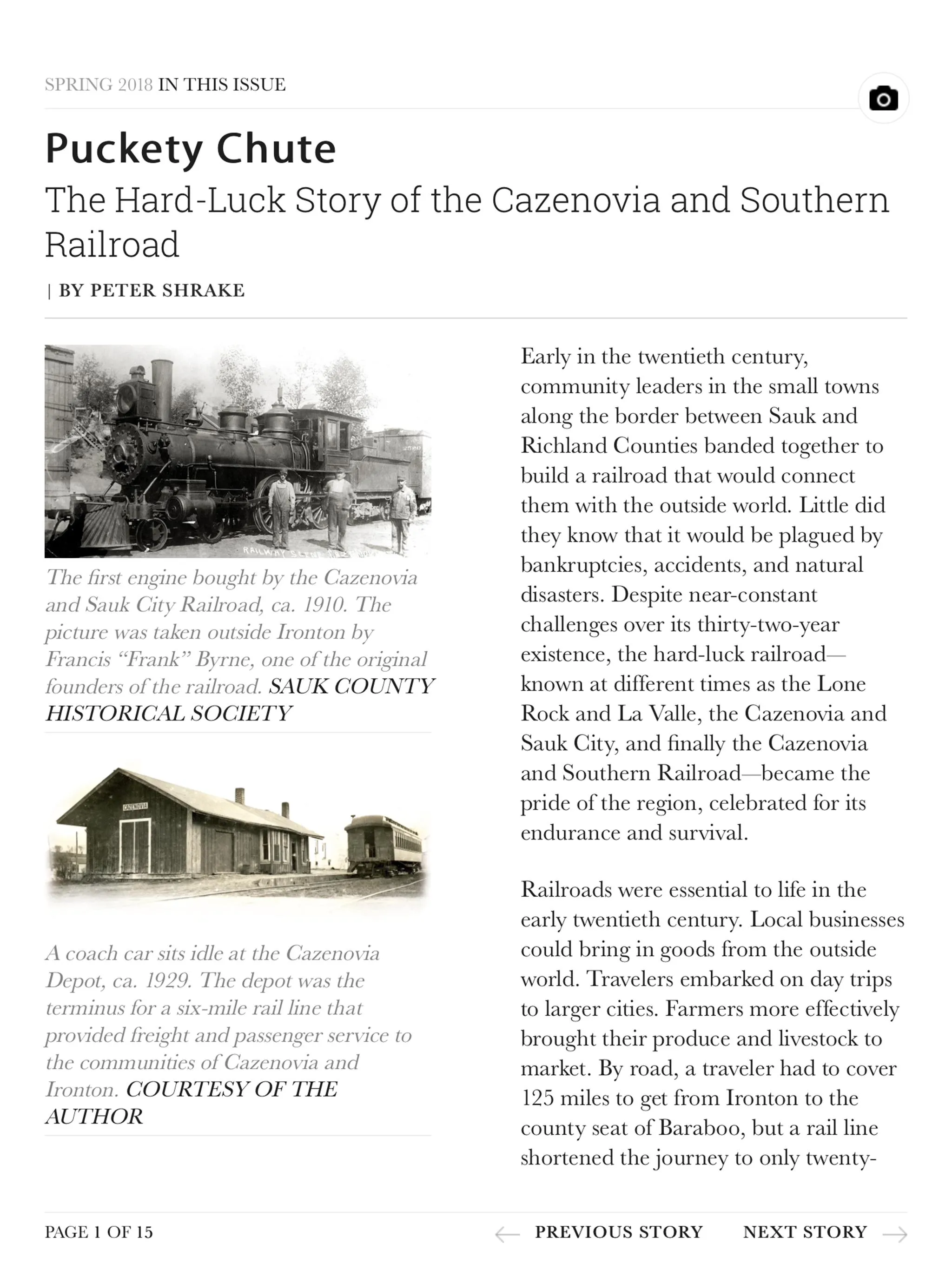 Wisconsin Magazine of History | Indus Appstore | Screenshot