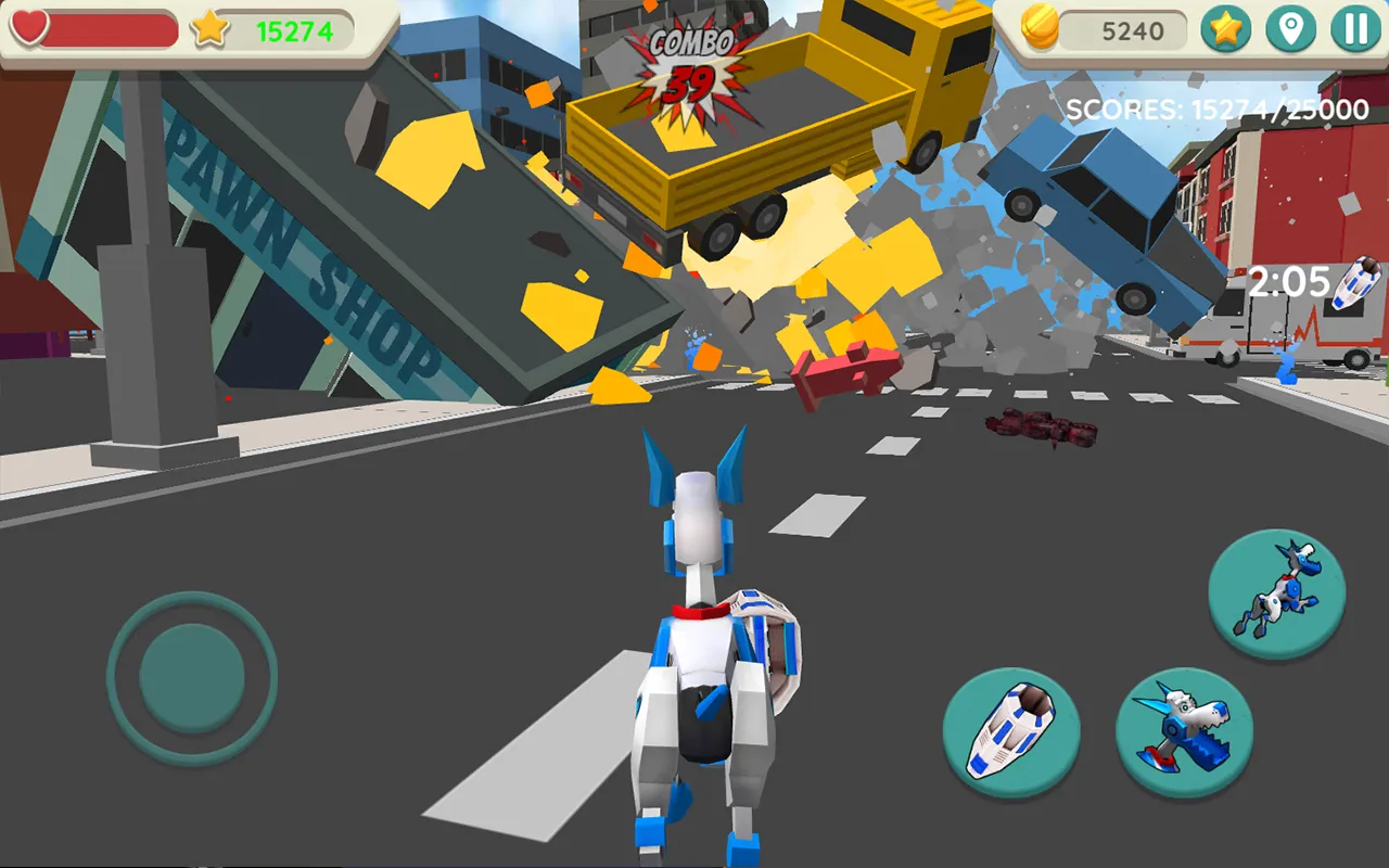 Robot Dog City Simulator | Indus Appstore | Screenshot