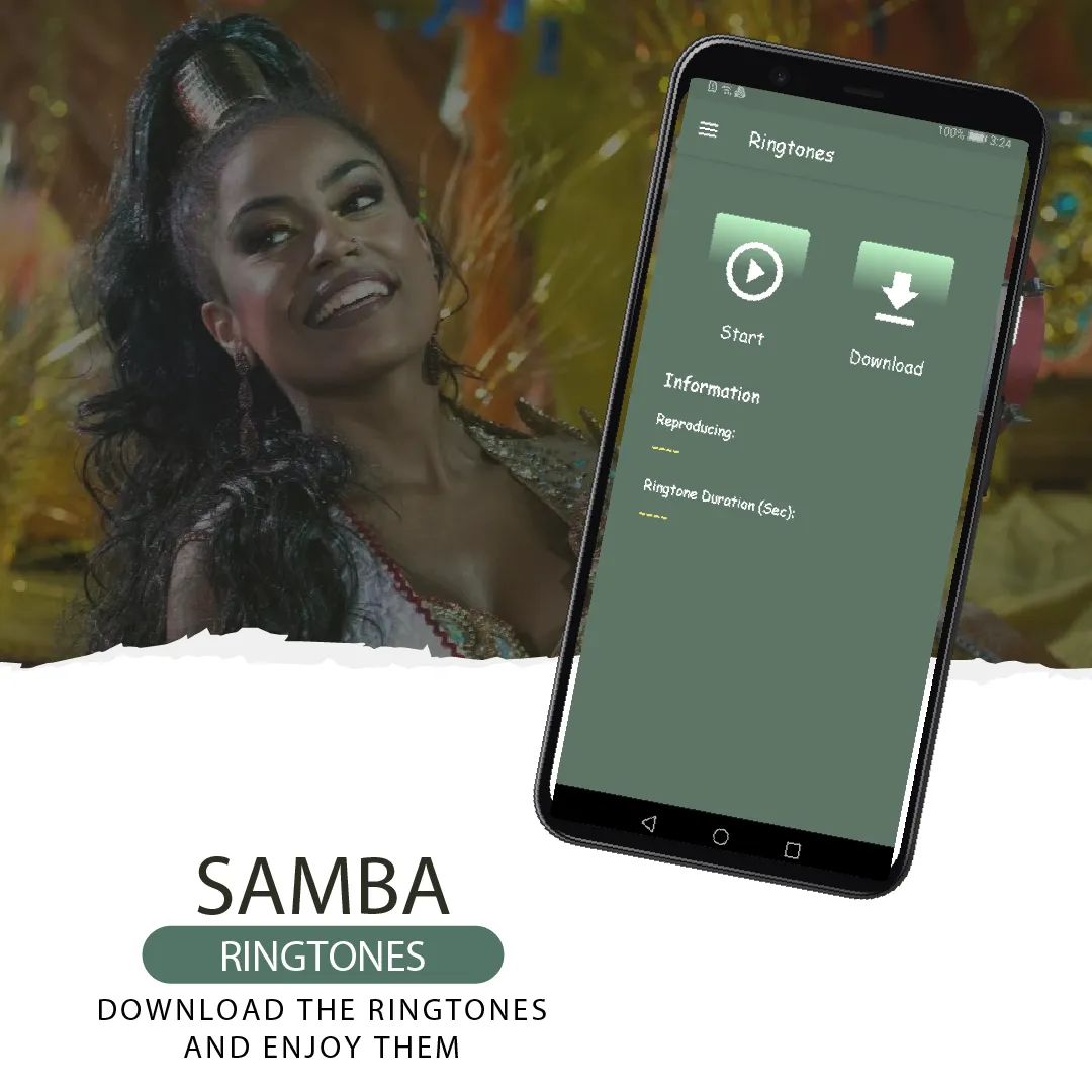 Samba ringtones, samba sounds | Indus Appstore | Screenshot