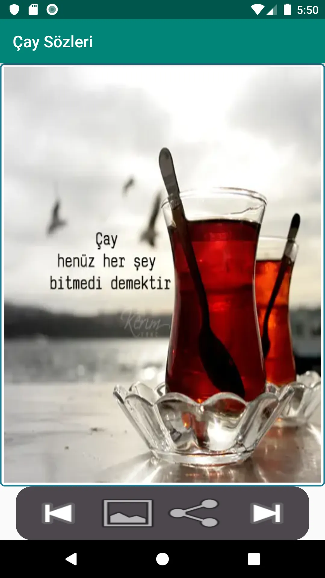 Çay Sözleri | Indus Appstore | Screenshot