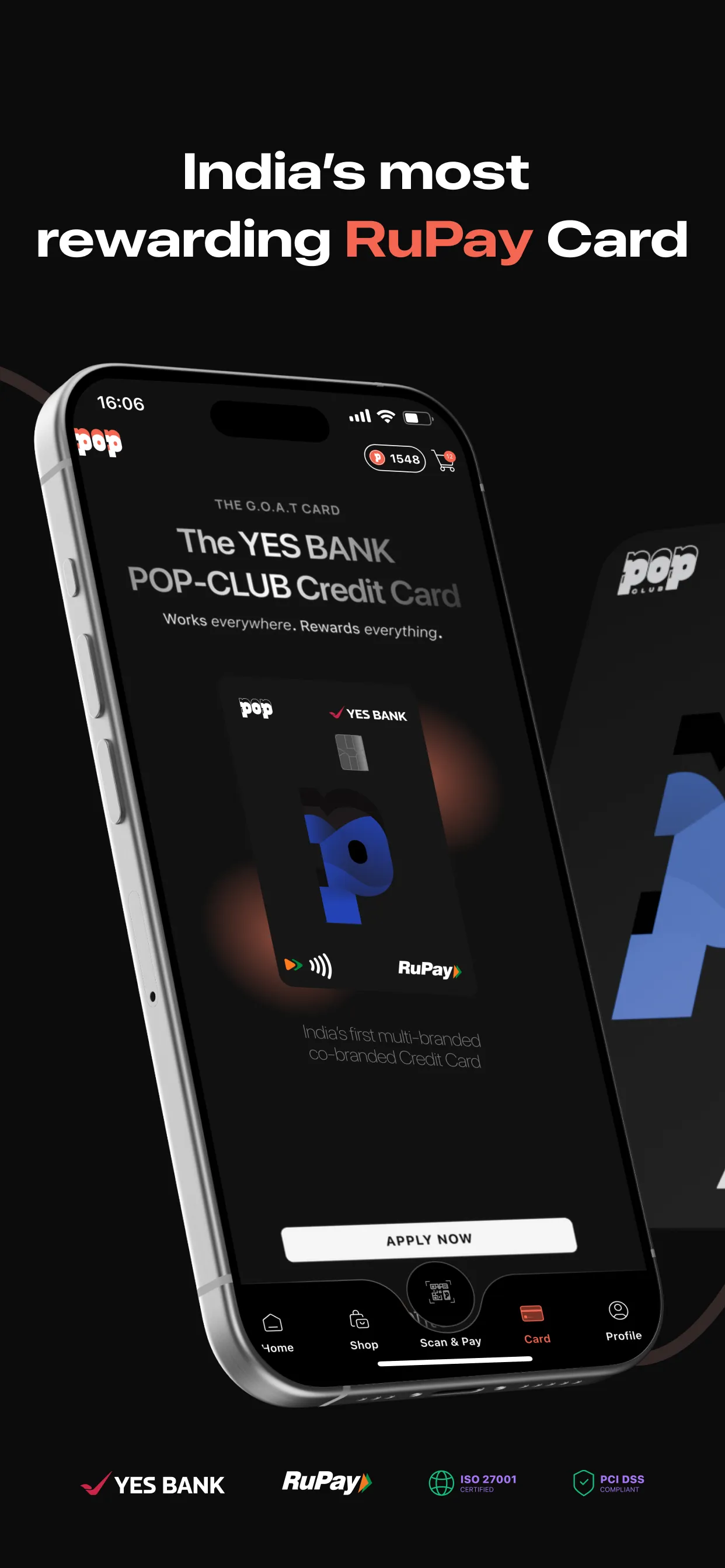 POP: UPI & Credit Card Rewards | Indus Appstore | Screenshot