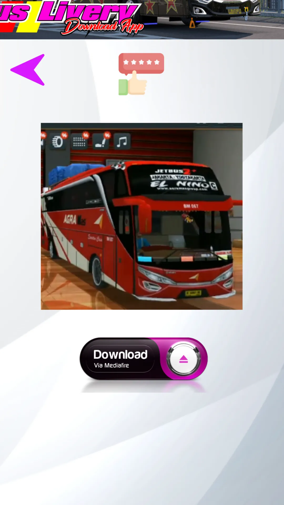 Bus Livery Download App | Indus Appstore | Screenshot