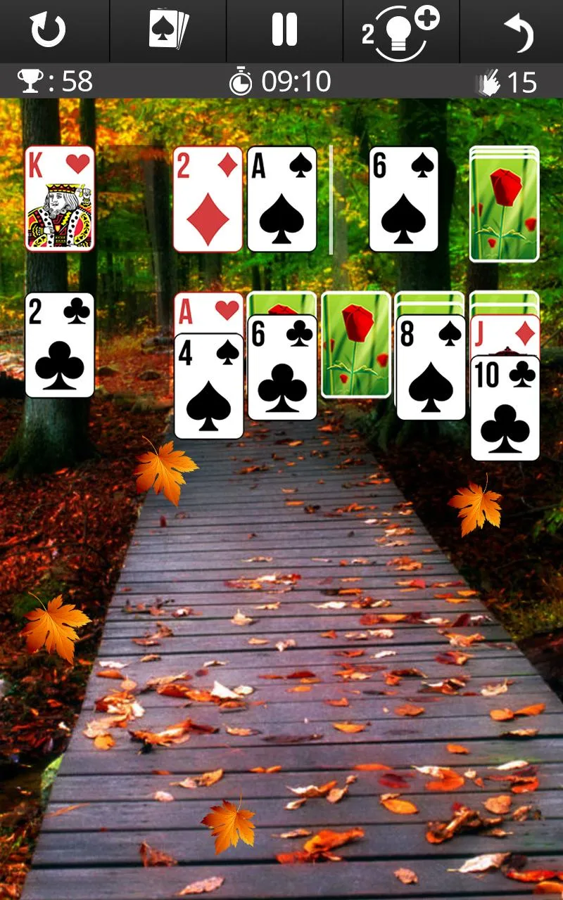 Solitaire : zen earth edition | Indus Appstore | Screenshot