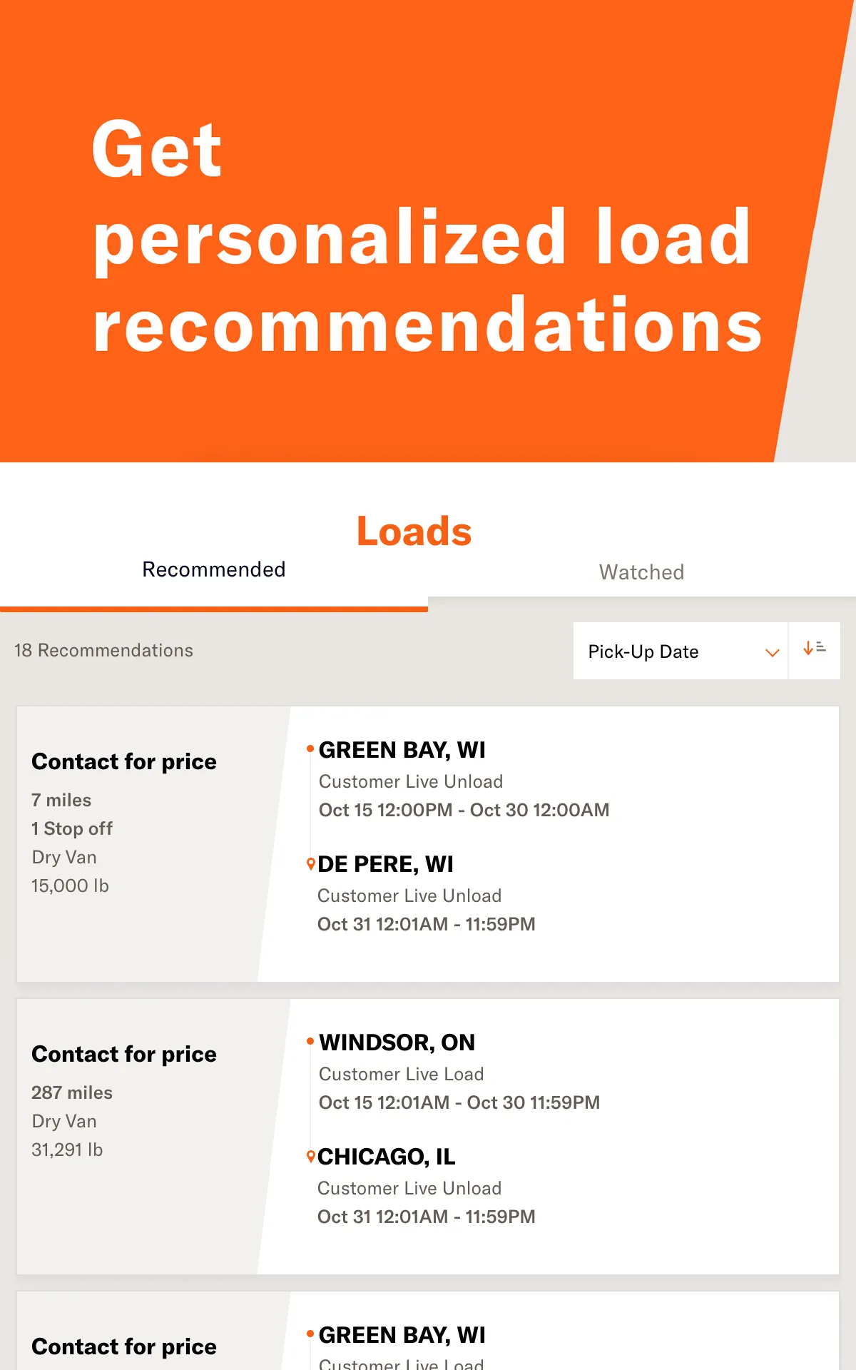 Schneider FreightPower® | Indus Appstore | Screenshot