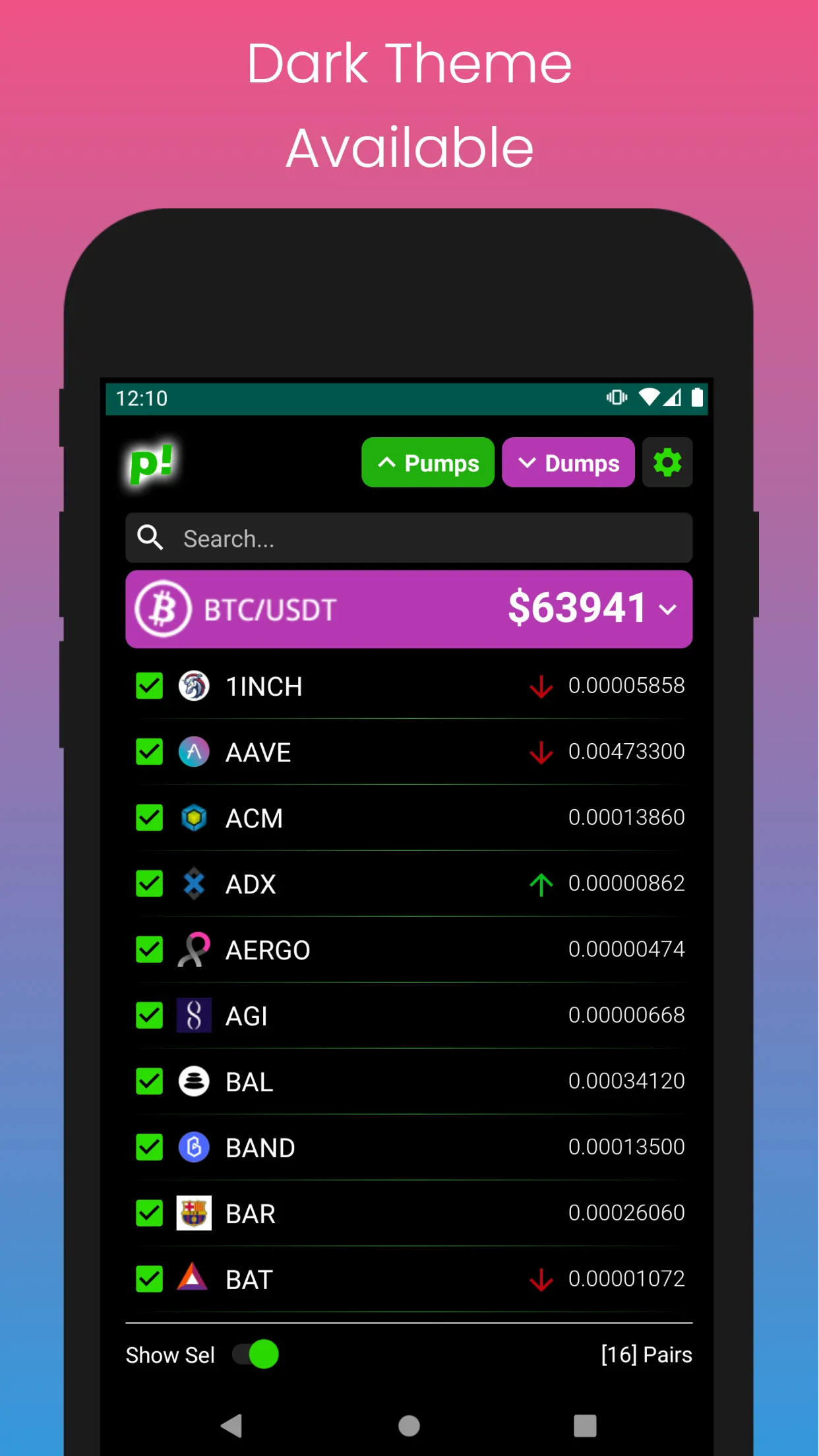 Pumpei! BTC Crypto Pump Finder | Indus Appstore | Screenshot