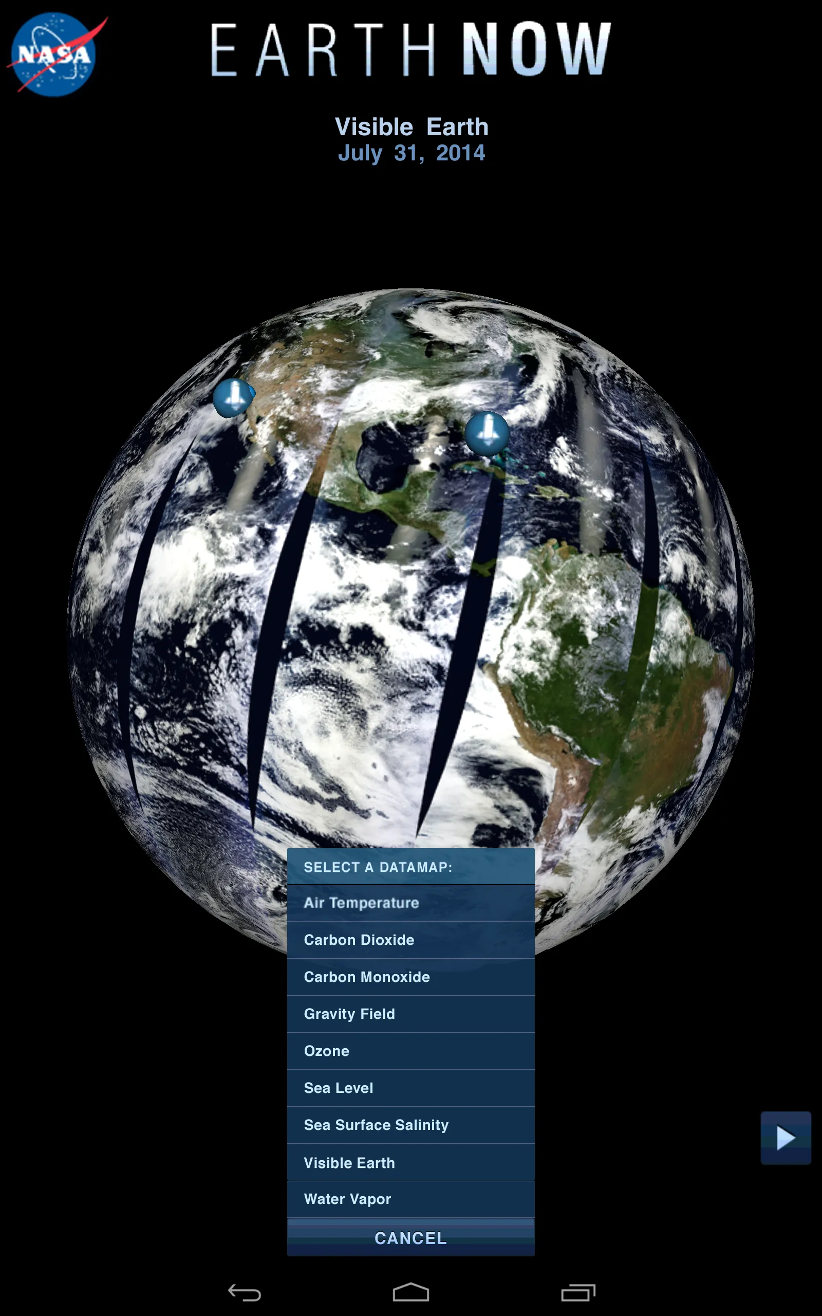 Earth-Now | Indus Appstore | Screenshot