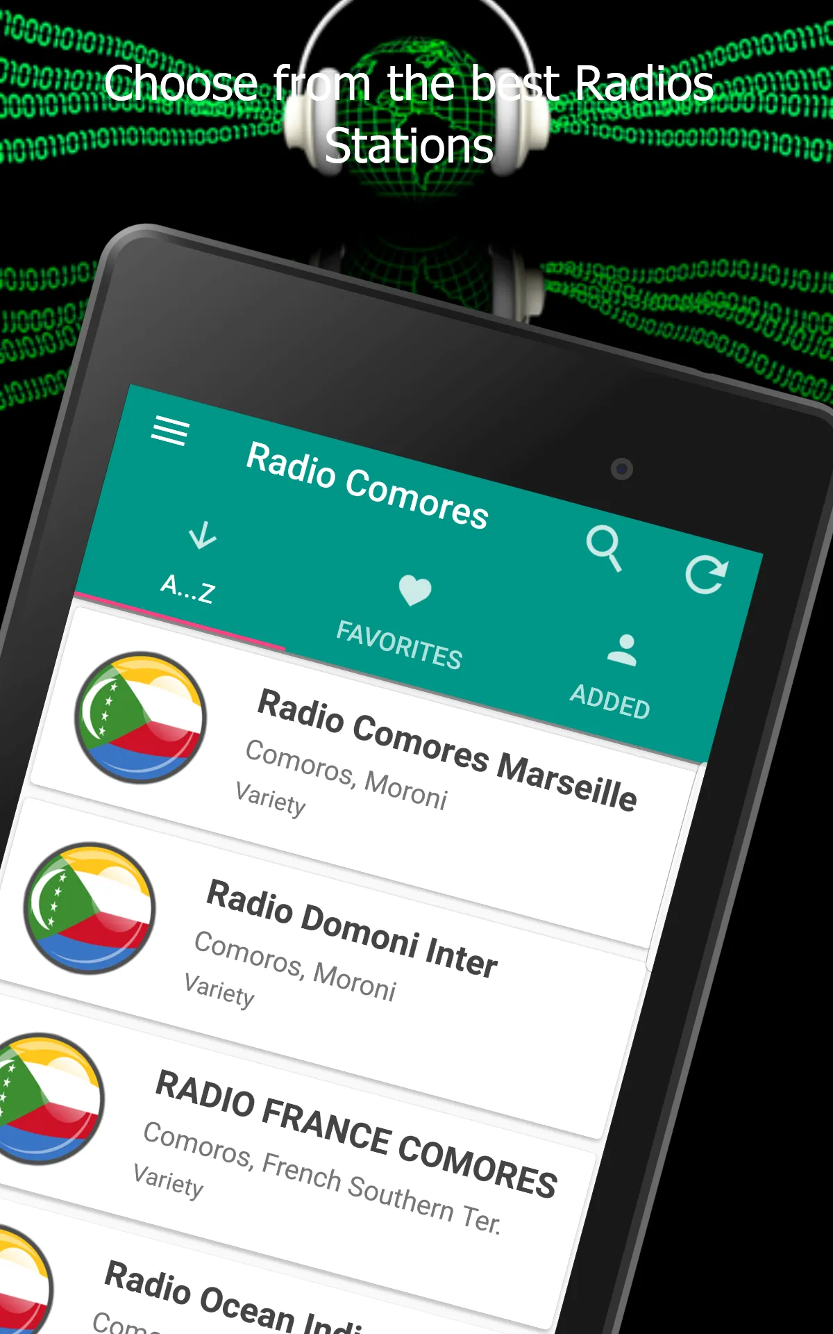 Comoros Islands Radio Stations | Indus Appstore | Screenshot