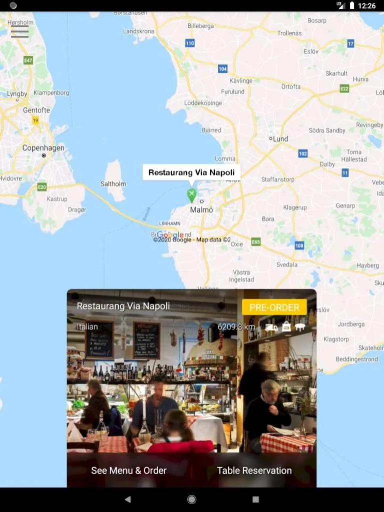 Via Napoli Malmö | Indus Appstore | Screenshot