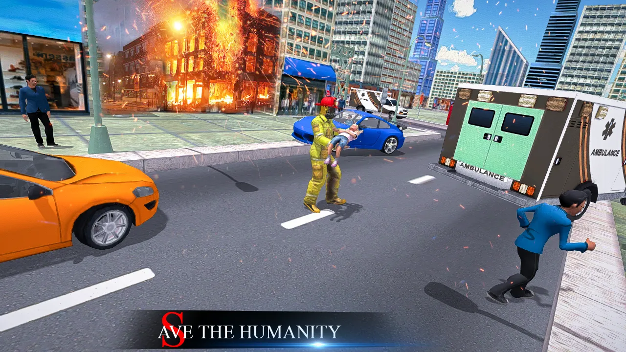 American Fire Fighter:  Real H | Indus Appstore | Screenshot