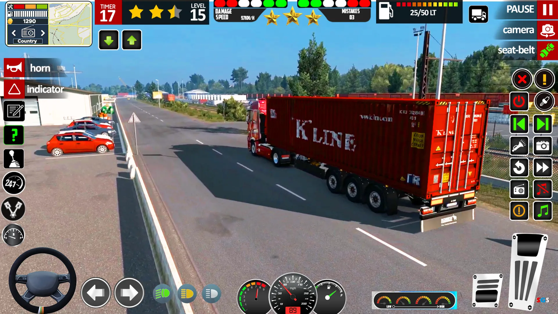 City Truck Driving Game 3D | Indus Appstore | Screenshot