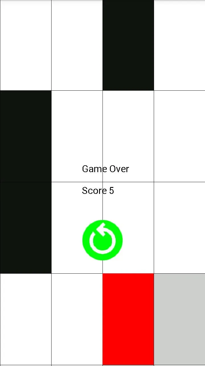 Tap Black Piano Tiles | Indus Appstore | Screenshot