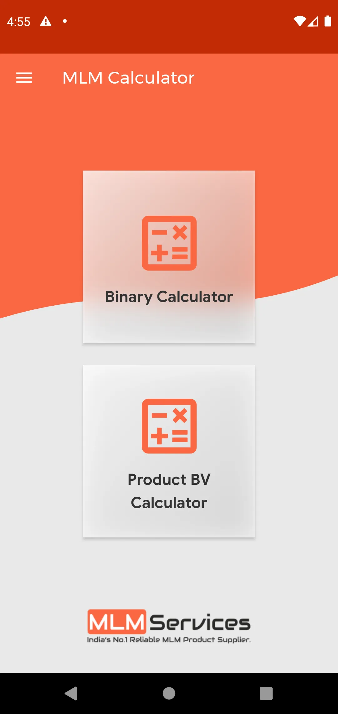 MLM Calculator | Indus Appstore | Screenshot