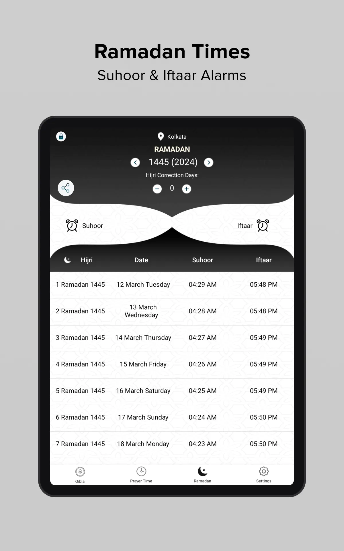 Prayer Times & Athan Qibla App | Indus Appstore | Screenshot