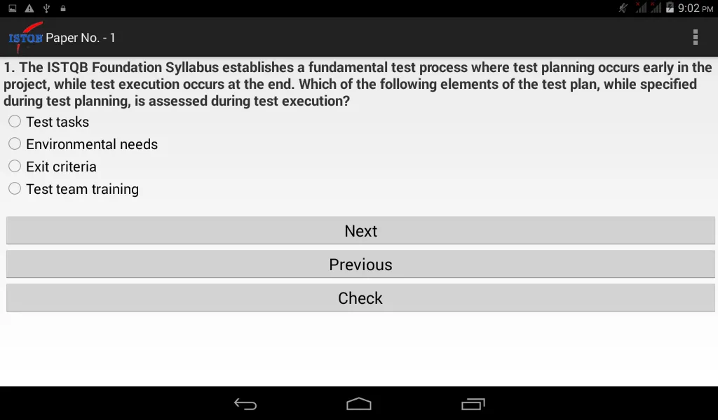 ISTQB, CSTE Preparation Papers | Indus Appstore | Screenshot