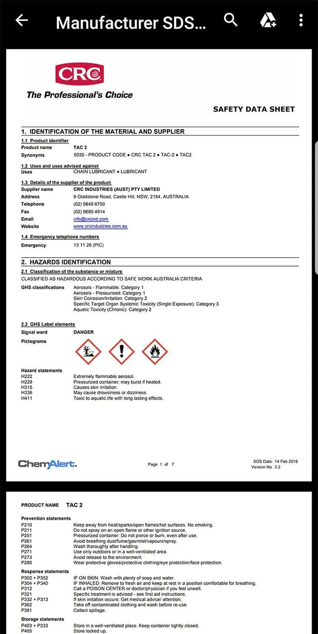 ChemAlert | Indus Appstore | Screenshot