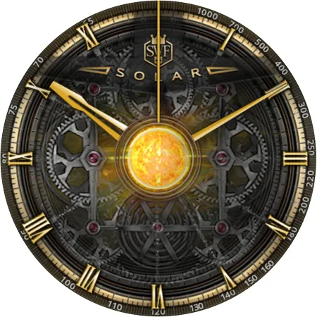 SWF Solar Analog Watch Face | Indus Appstore | Screenshot