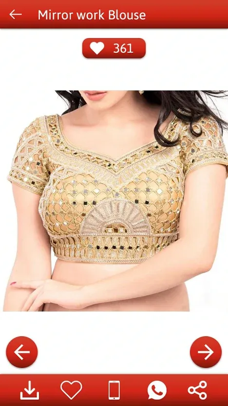 10000+Blouse Designs Latest Cr | Indus Appstore | Screenshot