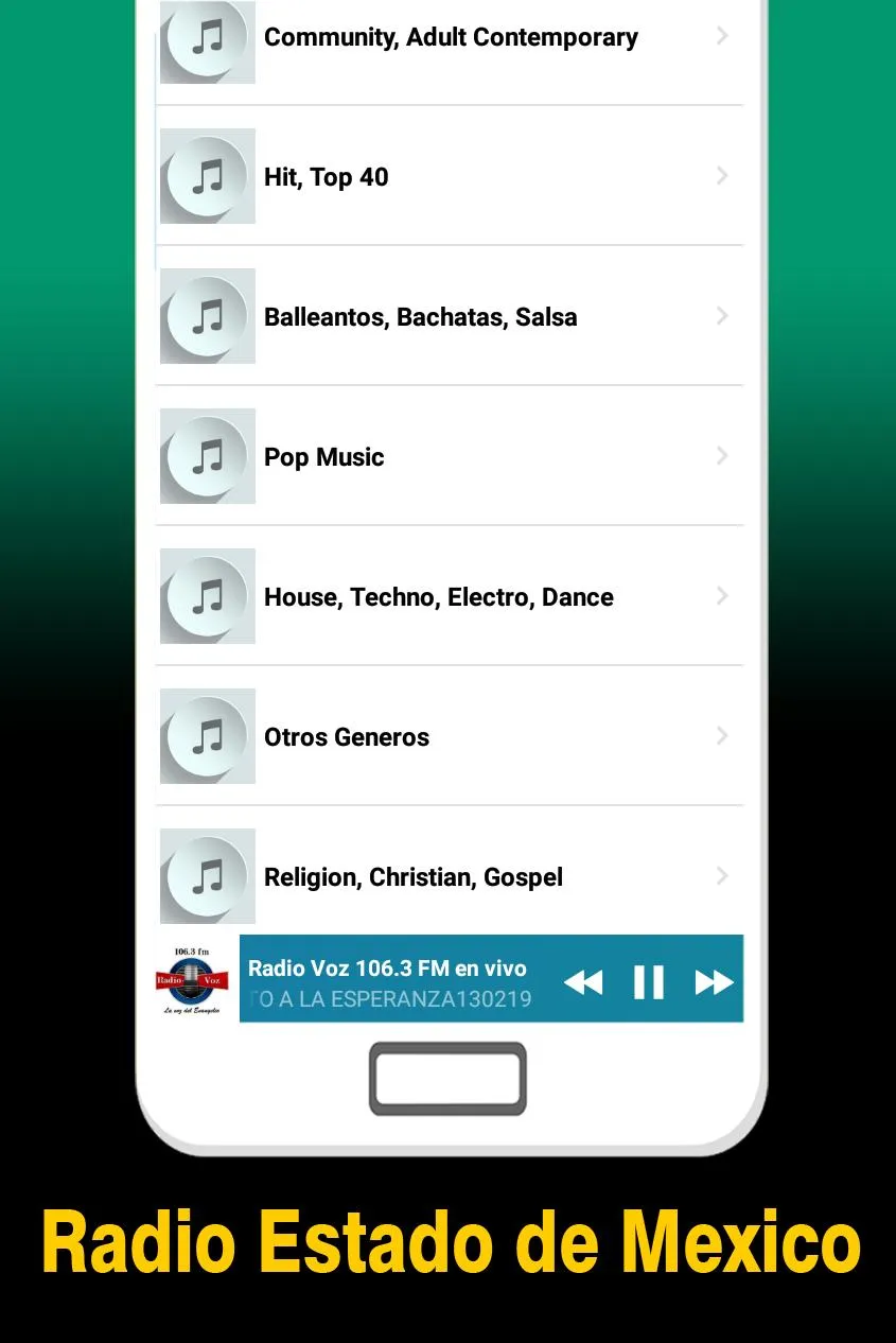 Radio Estado de Mexico | Indus Appstore | Screenshot