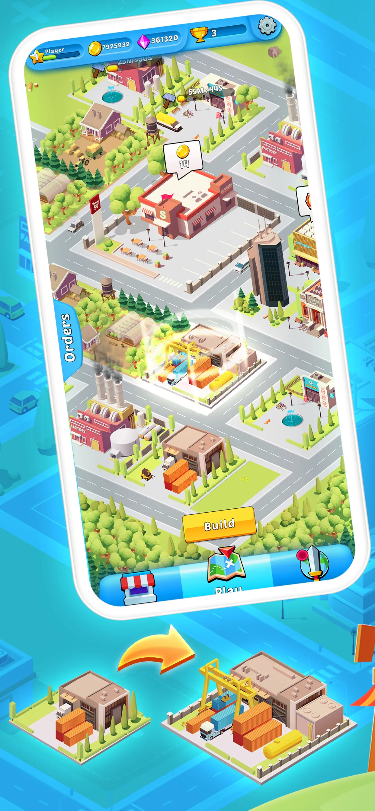 Merge Delivery - Build A City | Indus Appstore | Screenshot