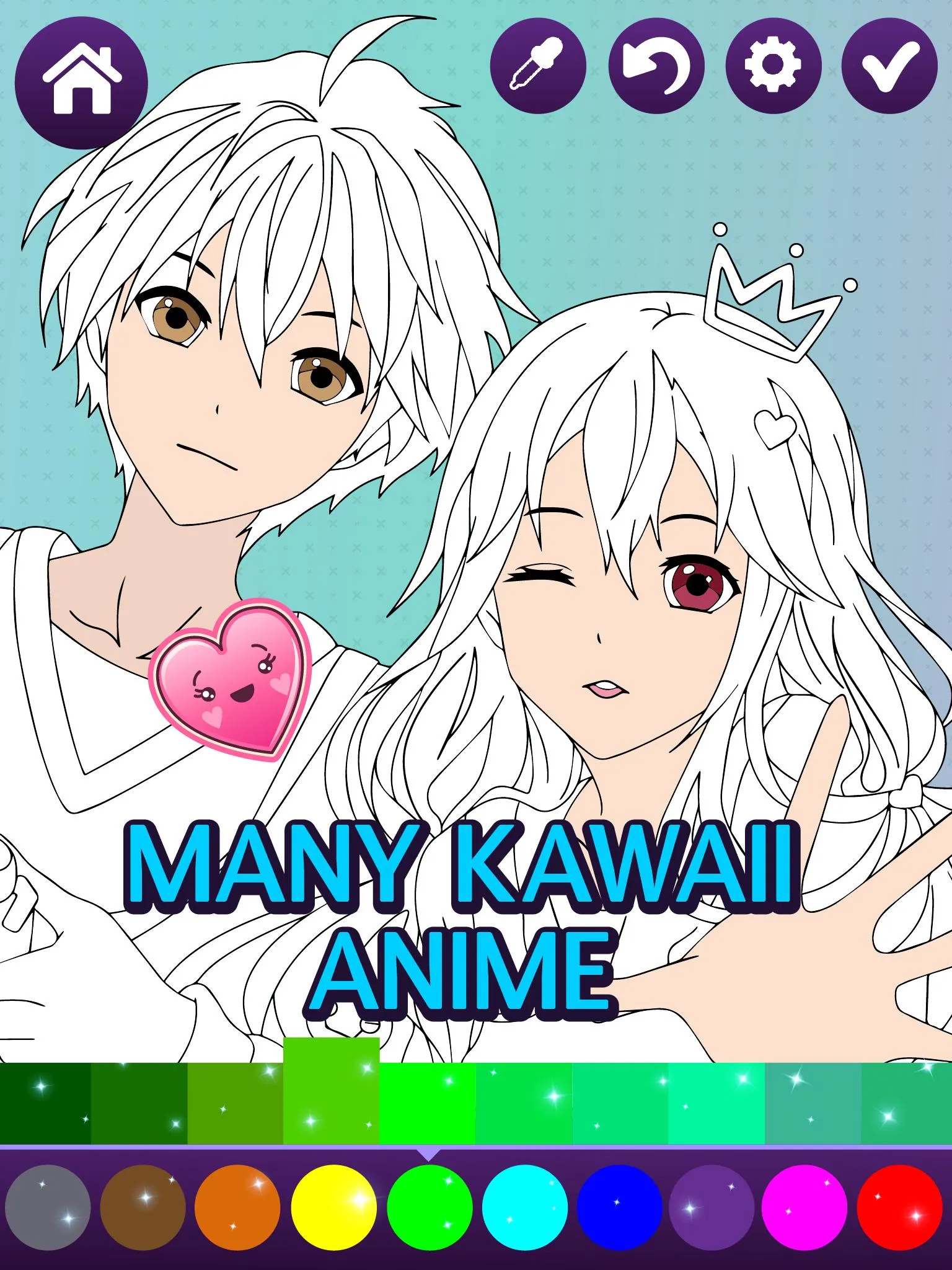 Anime Manga Coloring Book | Indus Appstore | Screenshot