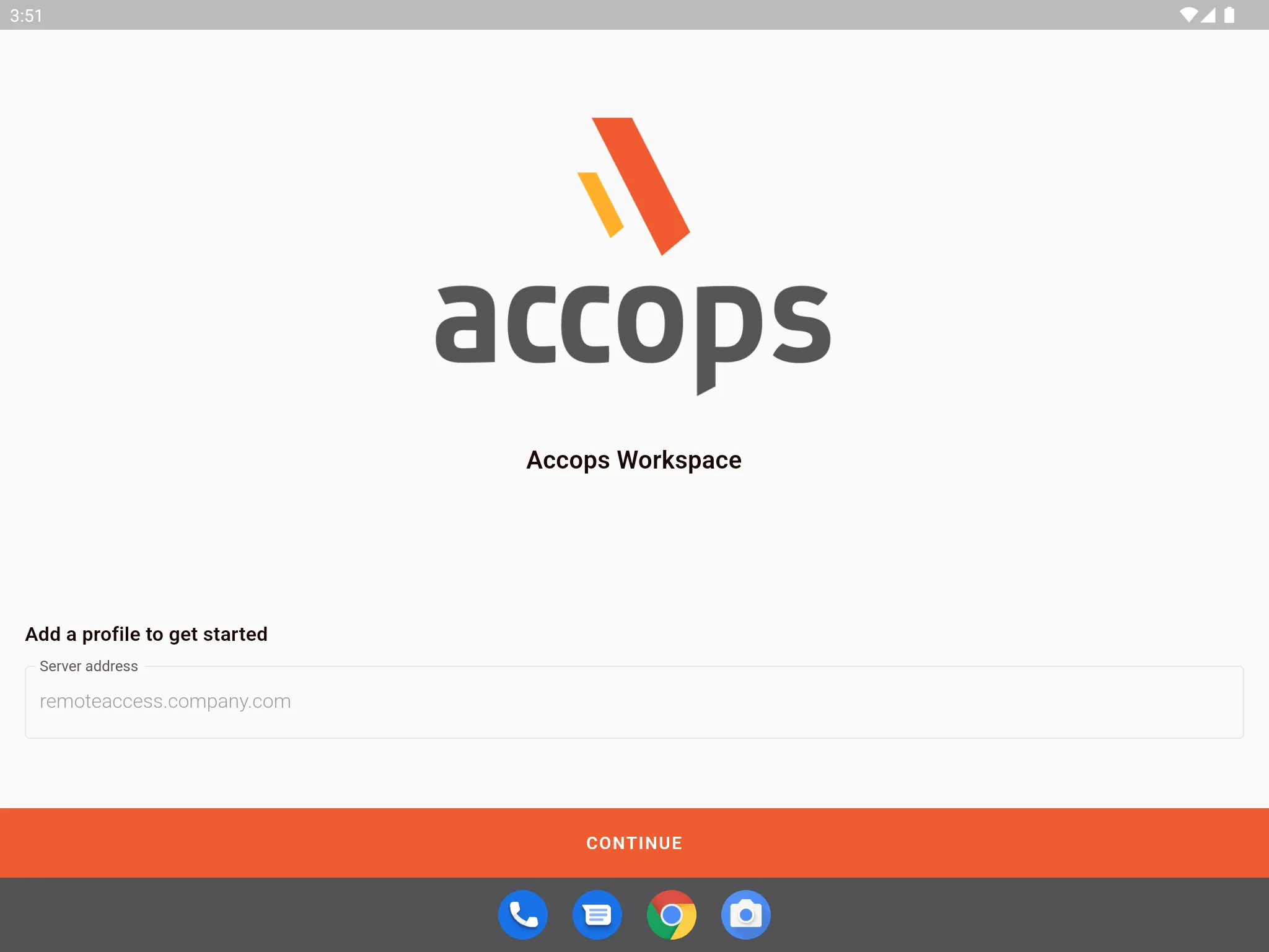 Accops Workspace | Indus Appstore | Screenshot