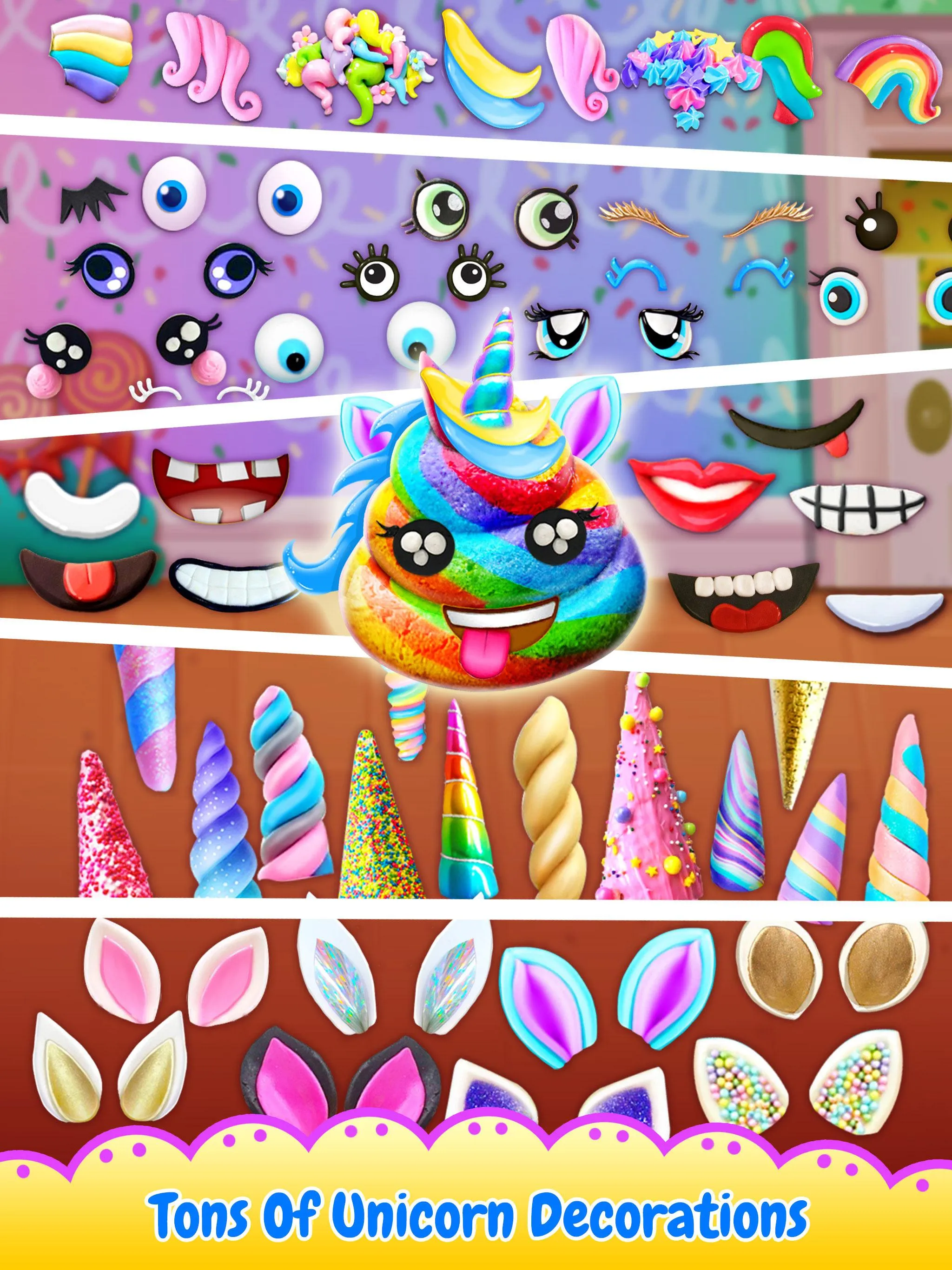 Unicorn Rainbow Poop Cookies | Indus Appstore | Screenshot