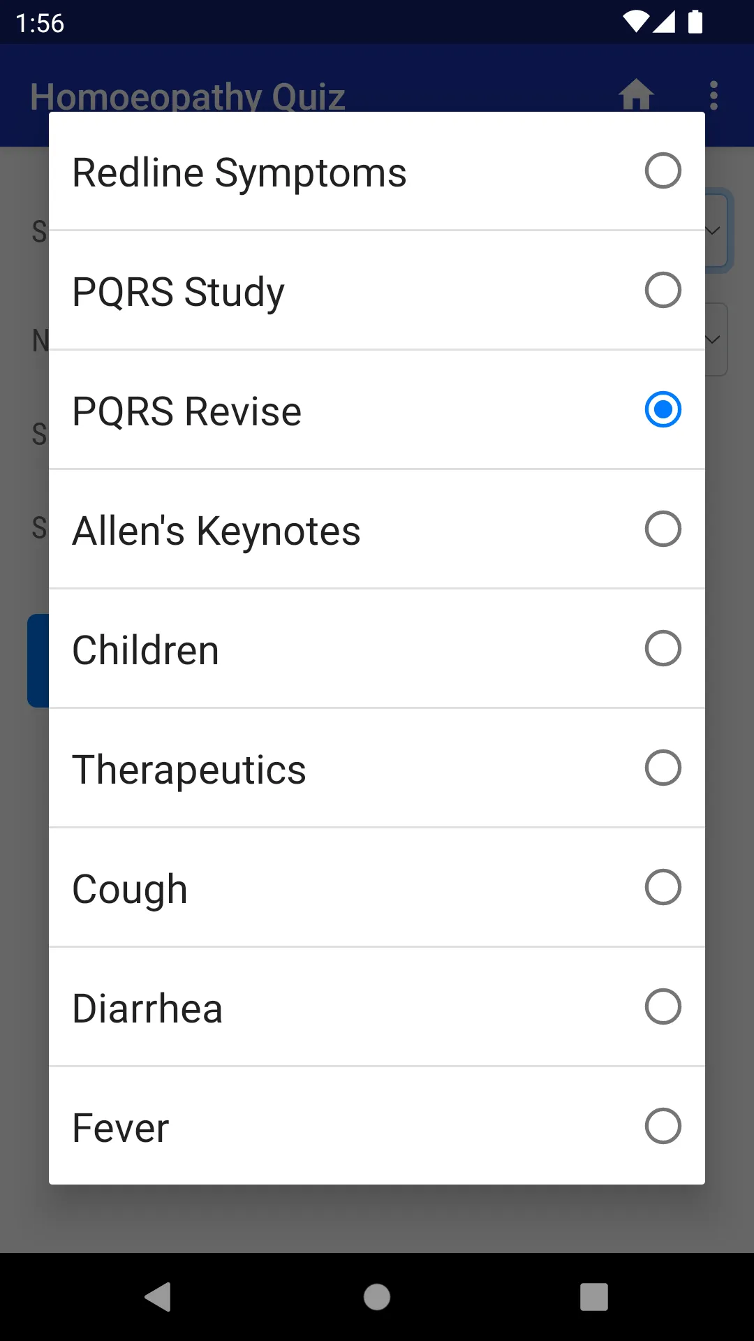 Homoeopathy Quiz | Indus Appstore | Screenshot