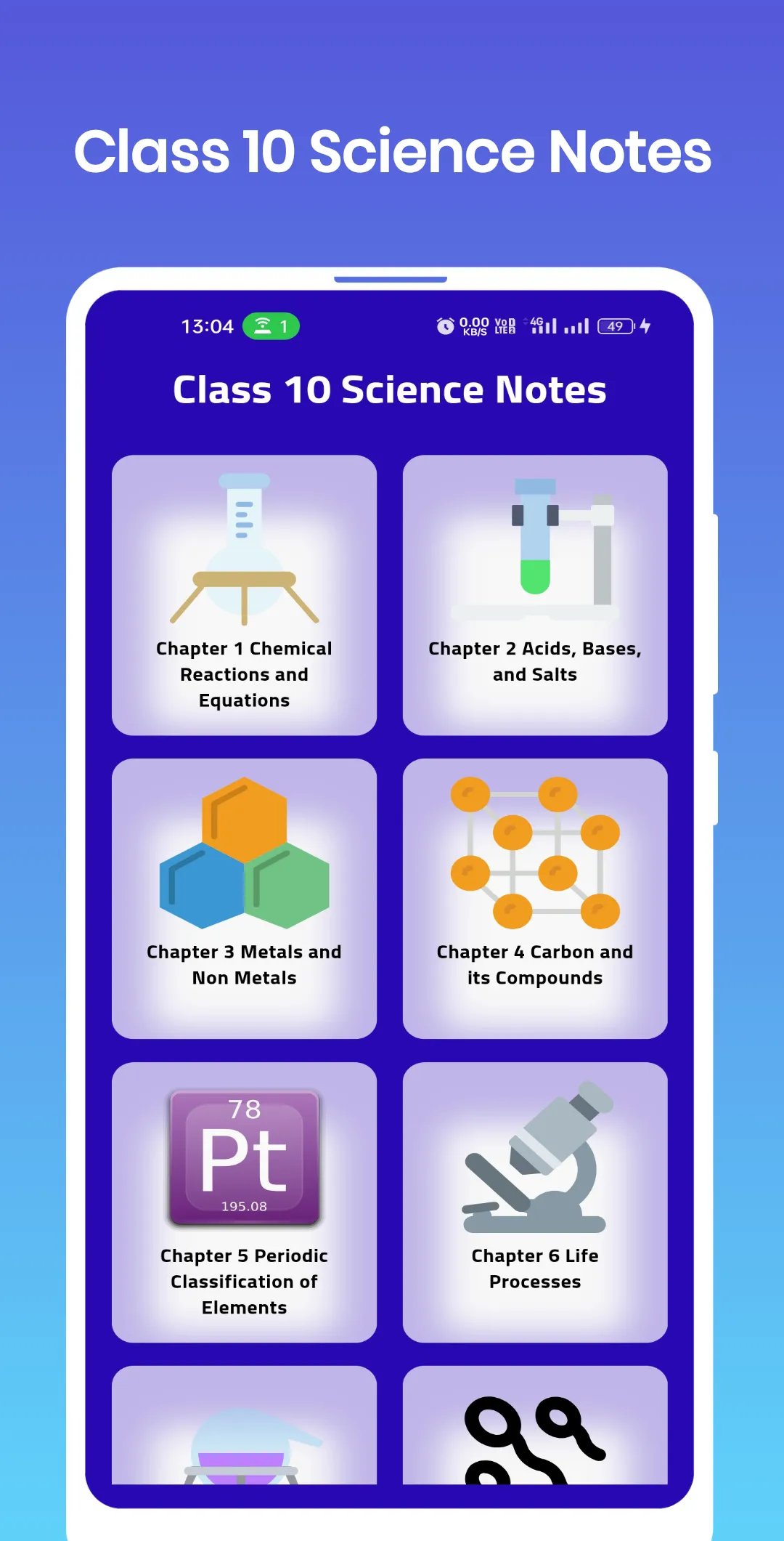 Class 10 Science Notes | Indus Appstore | Screenshot