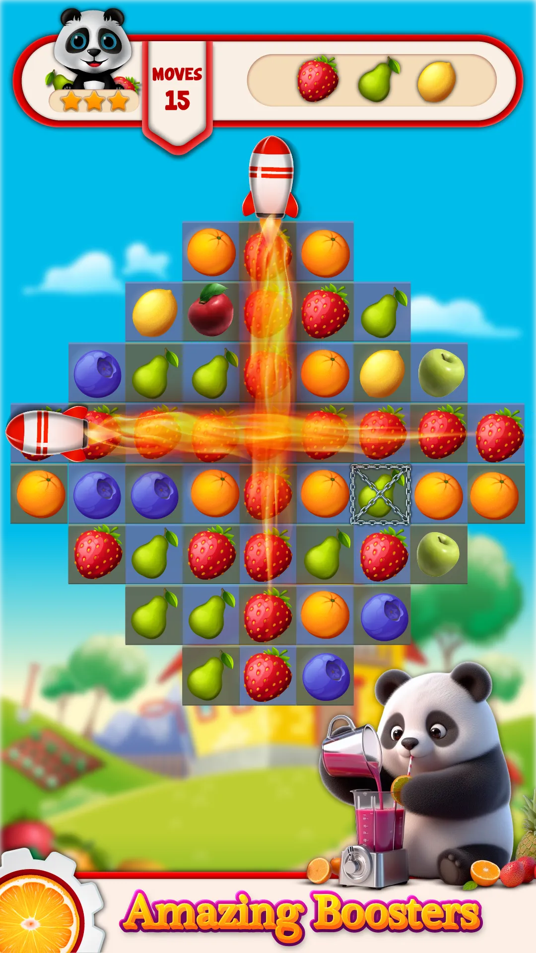 Fruit Blast Match 3 Games | Indus Appstore | Screenshot