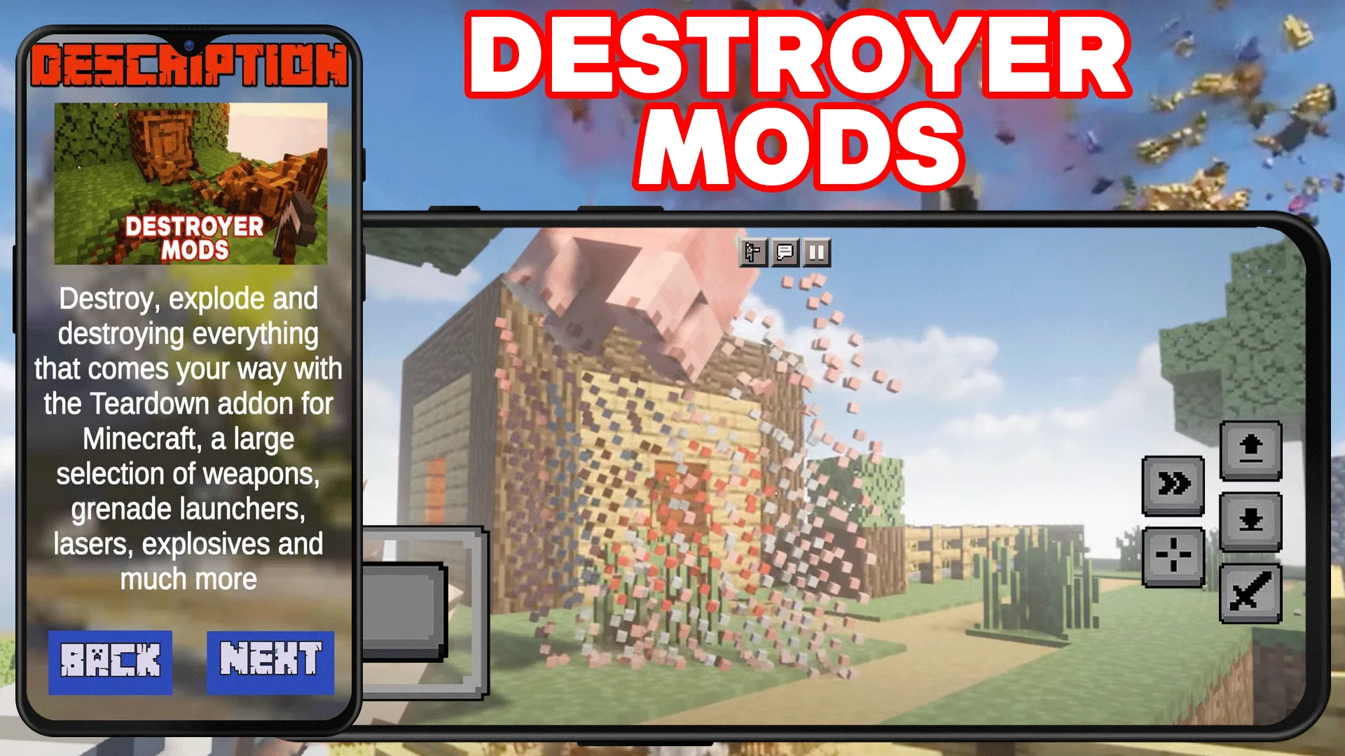 Mods Destroy for Minecraft PE | Indus Appstore | Screenshot