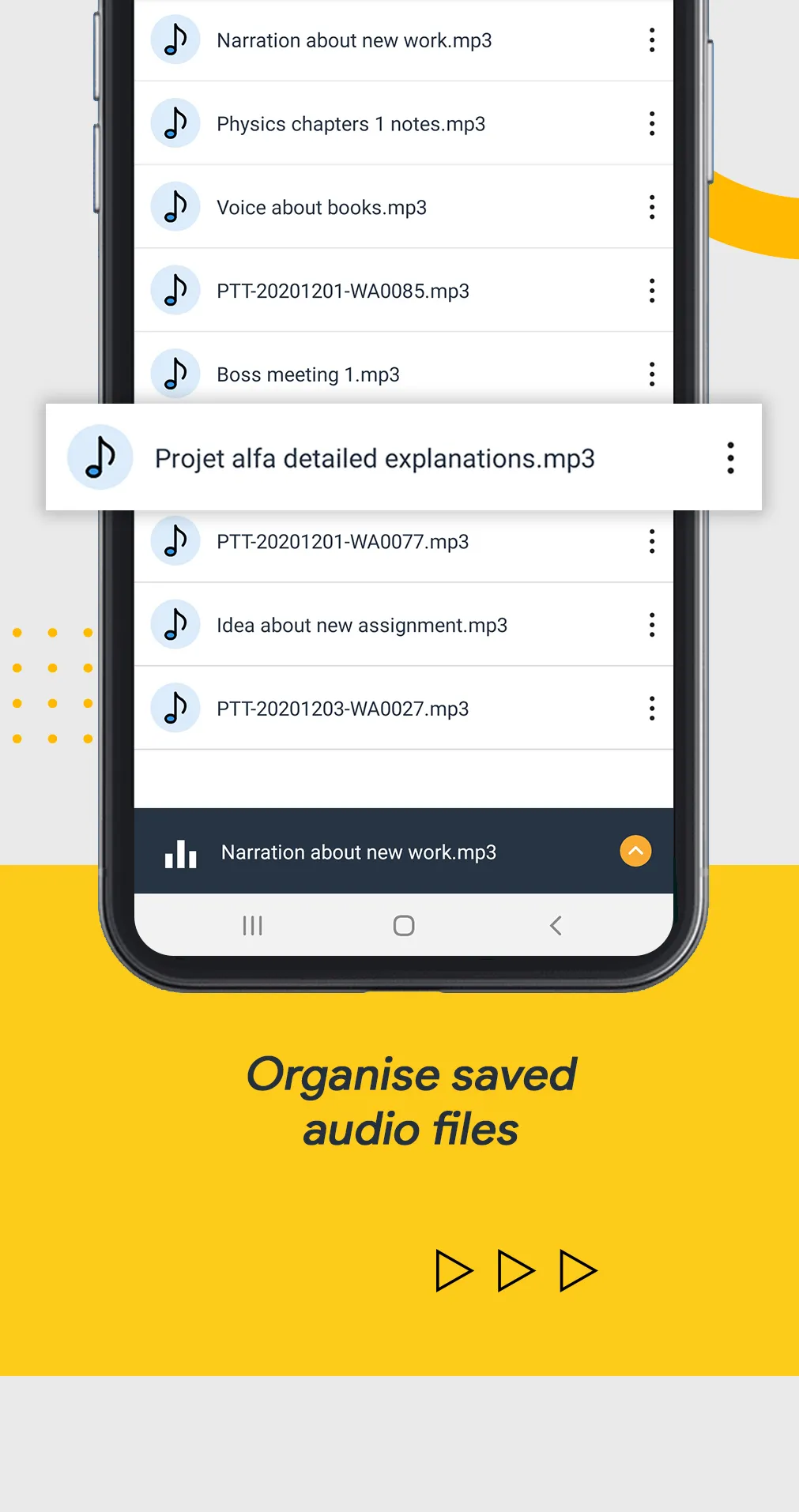 Opus to Mp3 | OM Player I Save | Indus Appstore | Screenshot