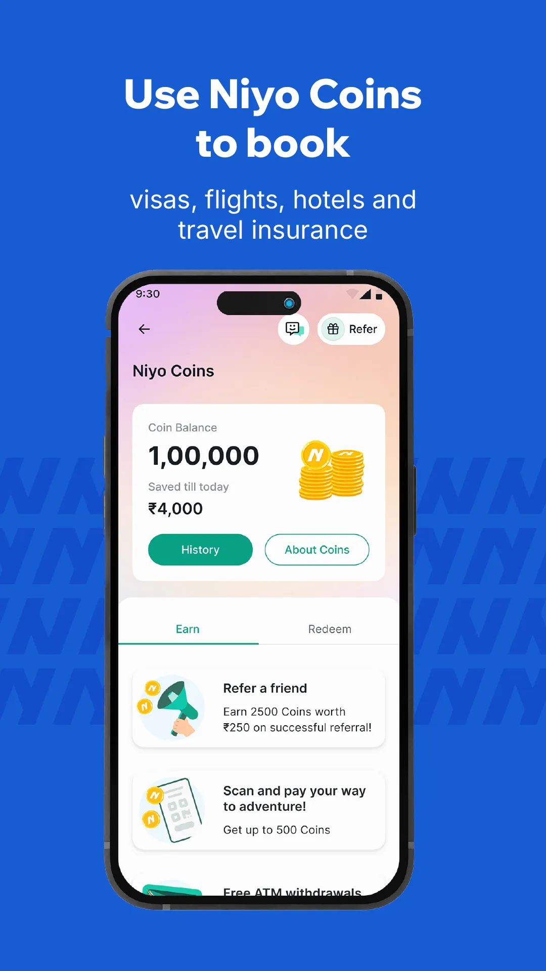 Niyo: Global cards for travel | Indus Appstore | Screenshot