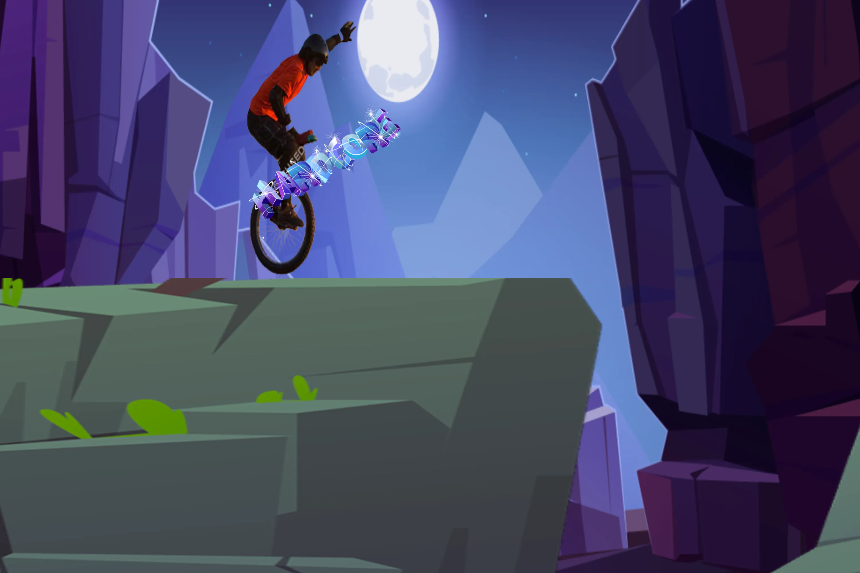 Hardcore Unicycling | Indus Appstore | Screenshot