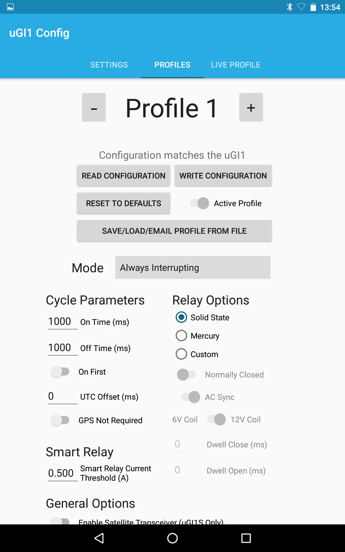 uGI1 Config | Indus Appstore | Screenshot