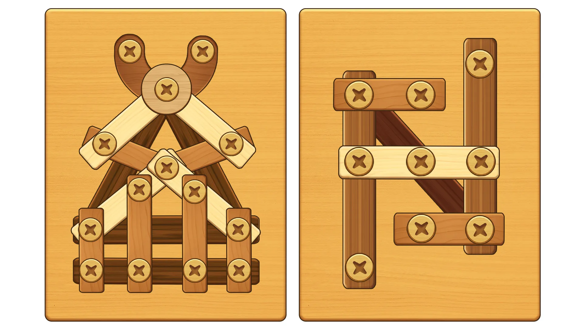 Screw Puzzle: Wood Nut & Bolt™ | Indus Appstore | Screenshot