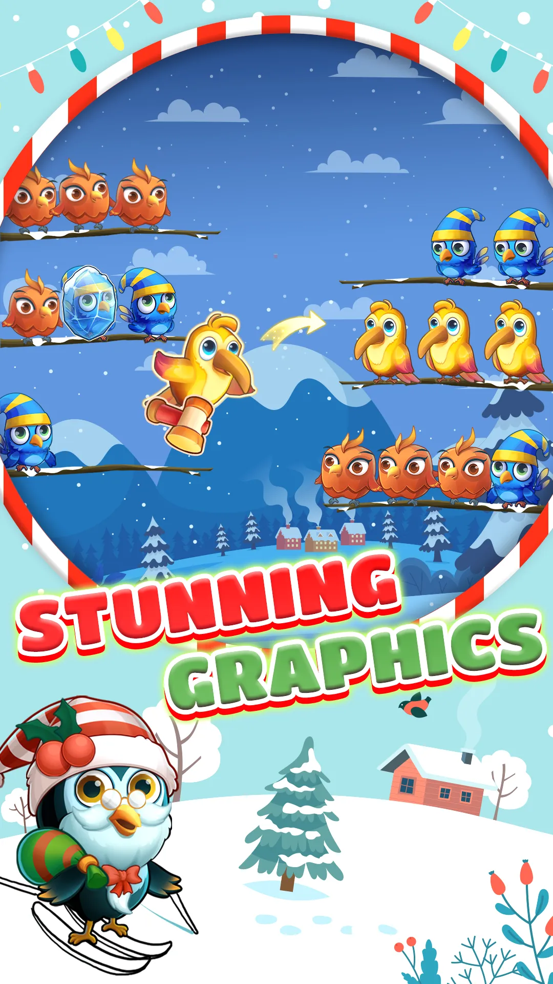 Bird Sort Puzzle: Color Game | Indus Appstore | Screenshot