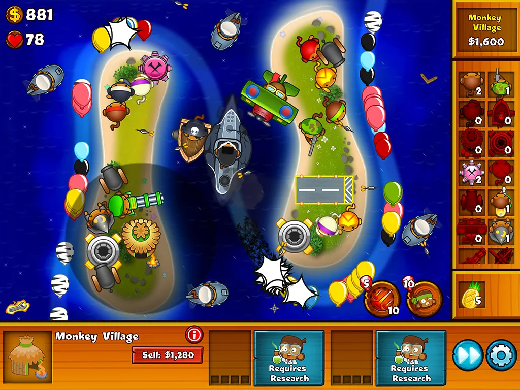 Bloons Monkey City | Indus Appstore | Screenshot