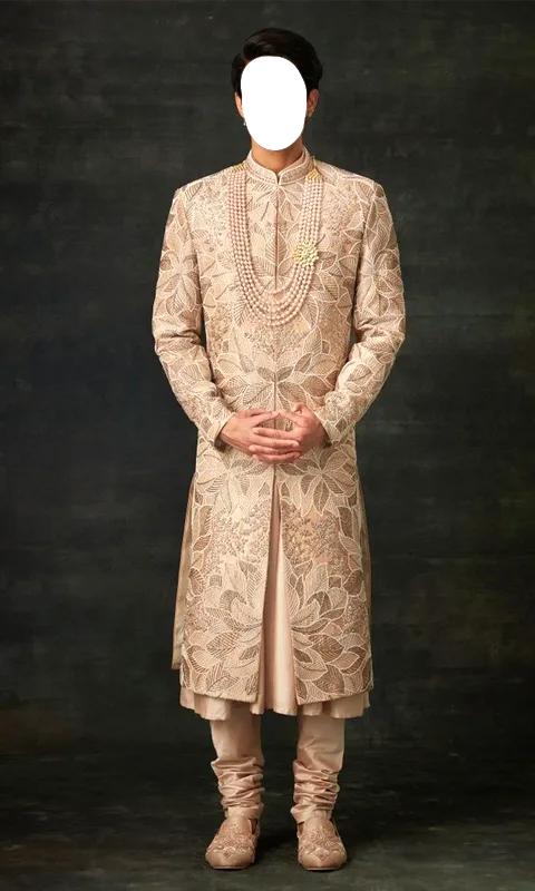 Men Sherwani Photo Suit | Indus Appstore | Screenshot