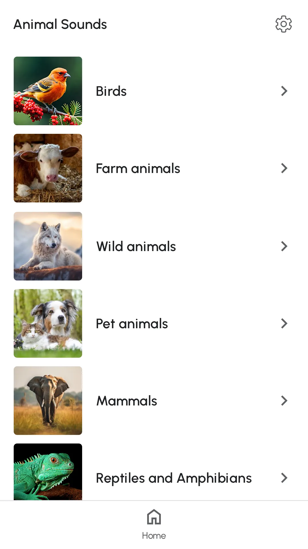 Animal Sounds and Ringtones | Indus Appstore | Screenshot