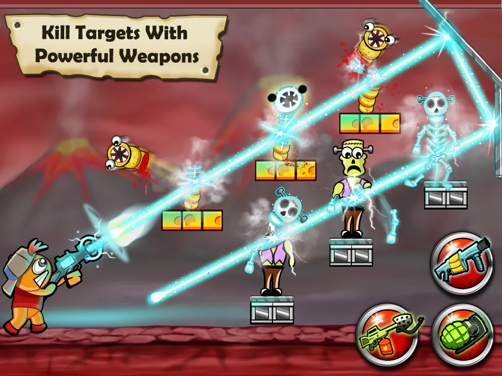 Bloody Monsters: Bouncy Bullet | Indus Appstore | Screenshot