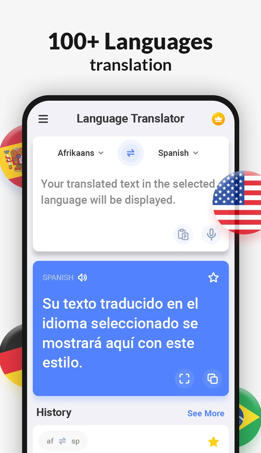 Translate- Language Translator | Indus Appstore | Screenshot