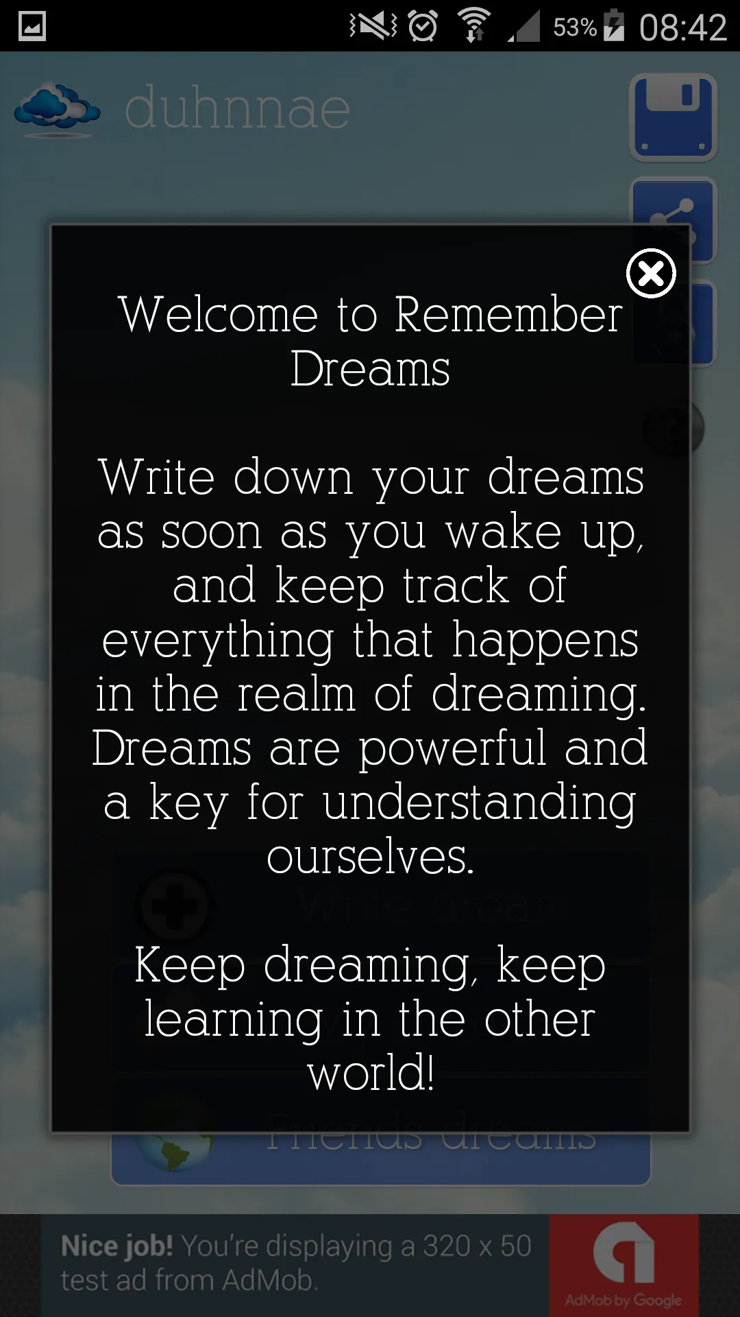 Dream journal | Indus Appstore | Screenshot