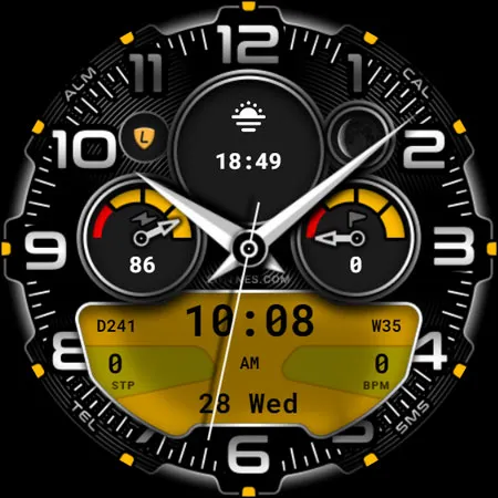 Lihtnes Watch Face 001 | Indus Appstore | Screenshot