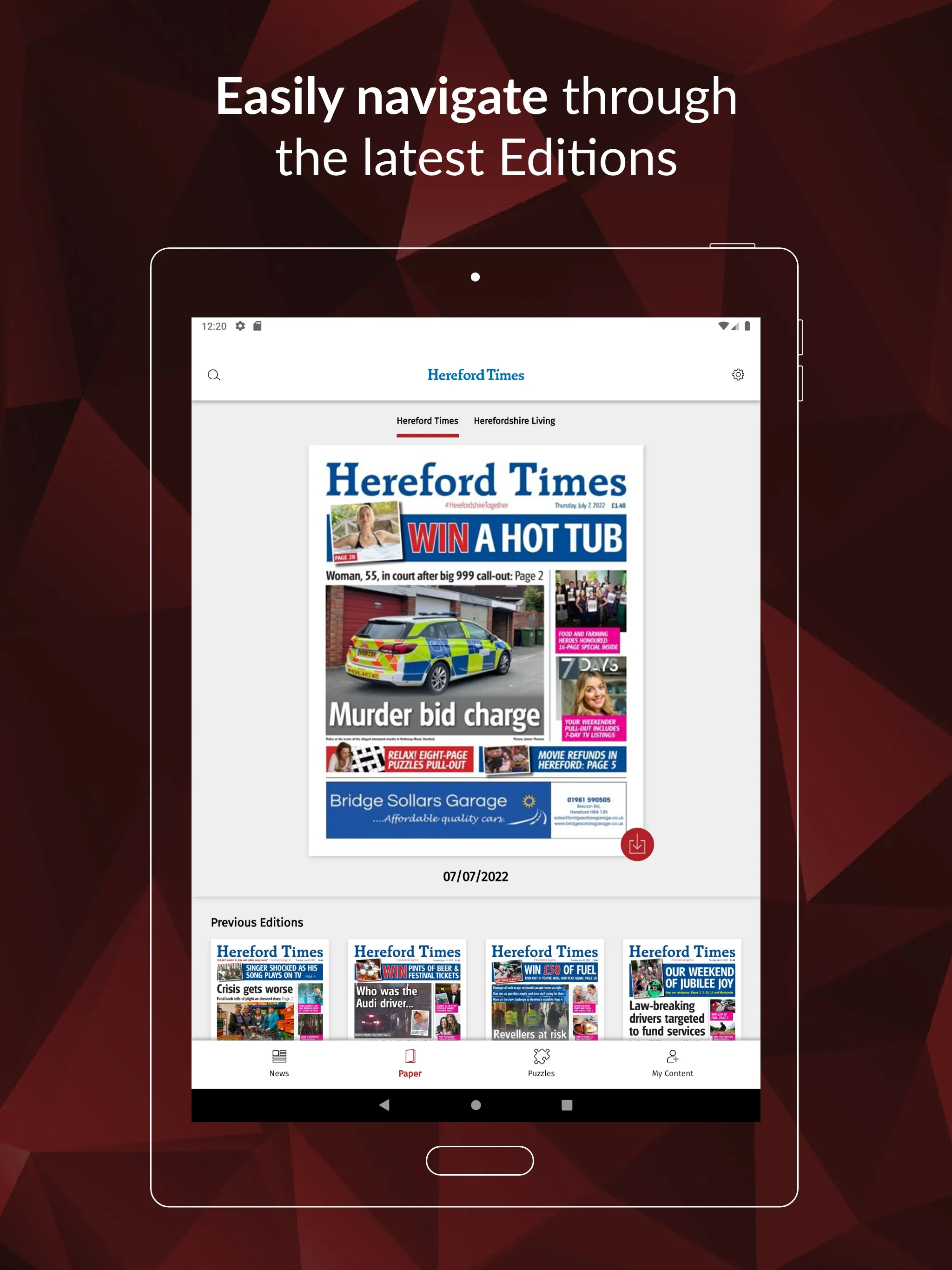 Hereford Times | Indus Appstore | Screenshot