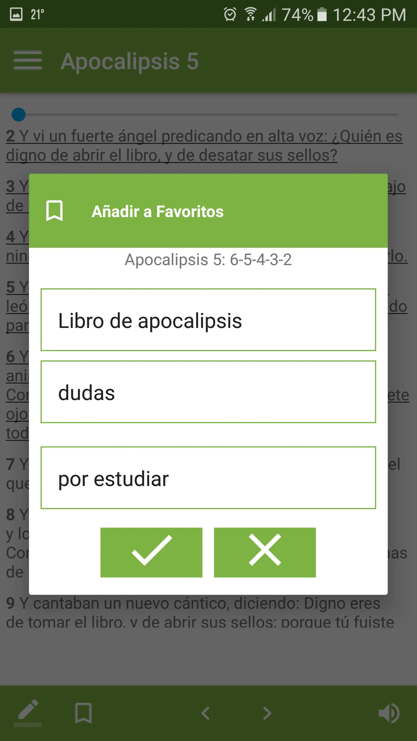 Spanish Bible Reina Valera | Indus Appstore | Screenshot