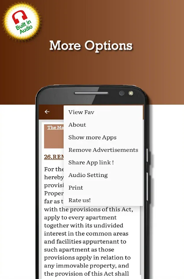 Maharashtra Apartment Ownership Act 1970 | Indus Appstore | Screenshot