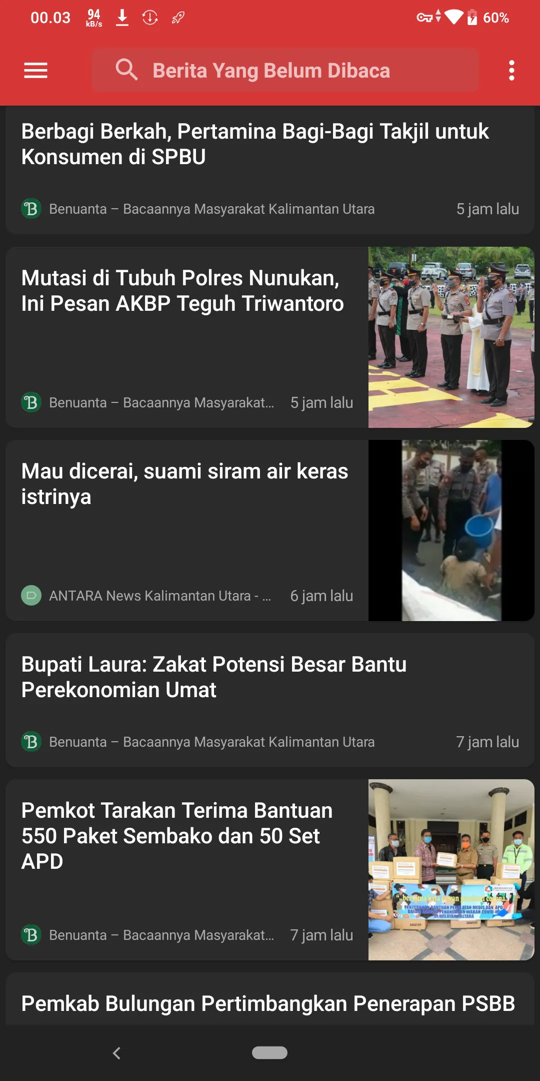 Berita Kaltara (Berita Kaliman | Indus Appstore | Screenshot